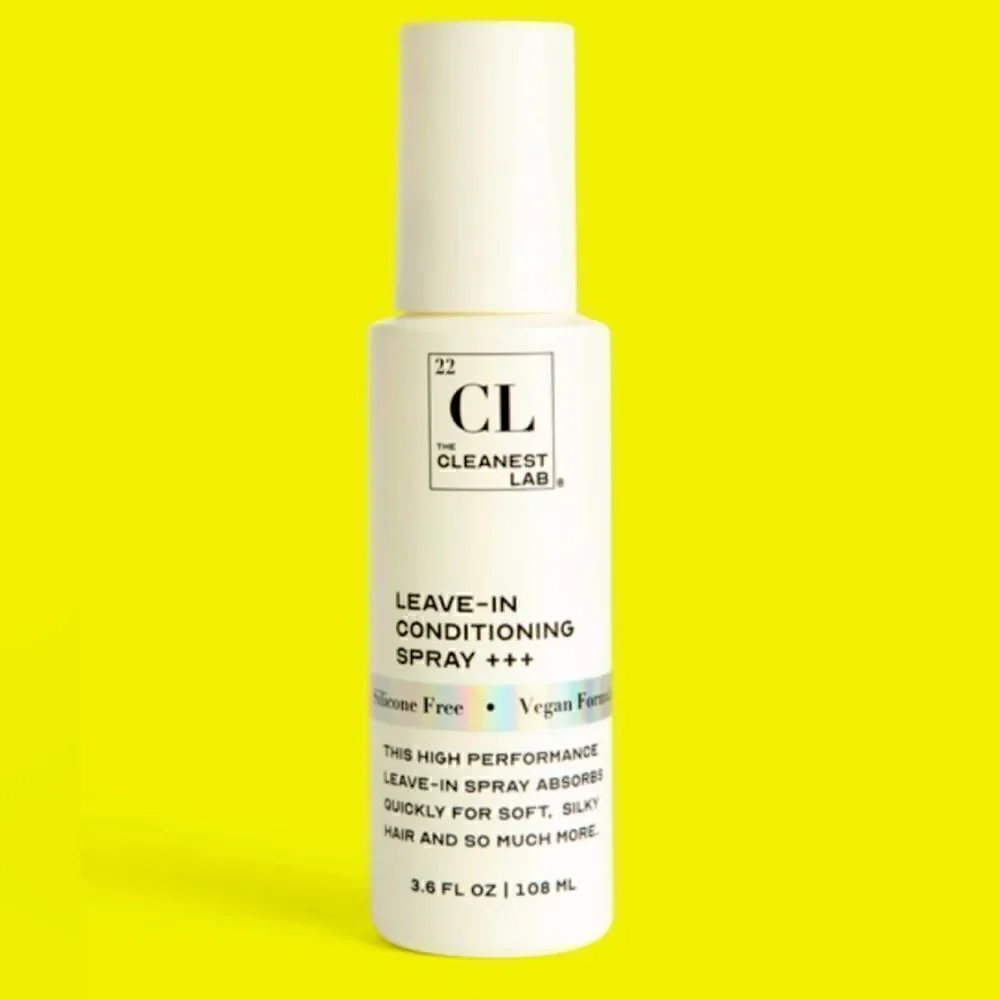 The cleanest lab leave in conditioning spray vegan silicone free gluten free